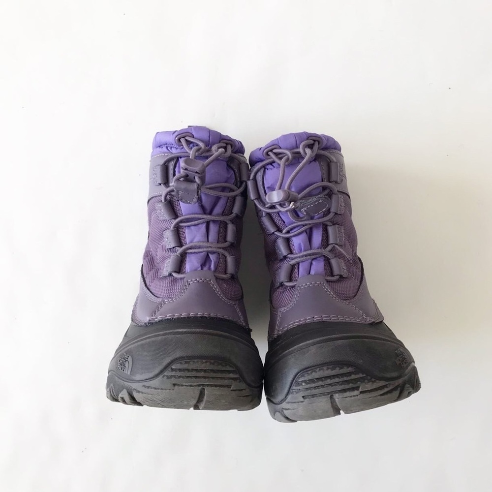 The North Face purple alpenglow winter boots VGUC size 13 - Picture 5 of 9